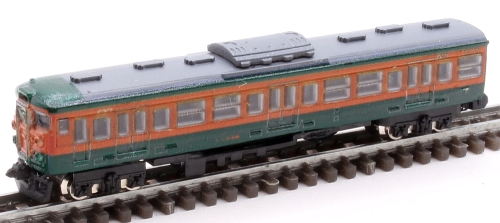 JR113 6 Cars Set - Green & Orange color